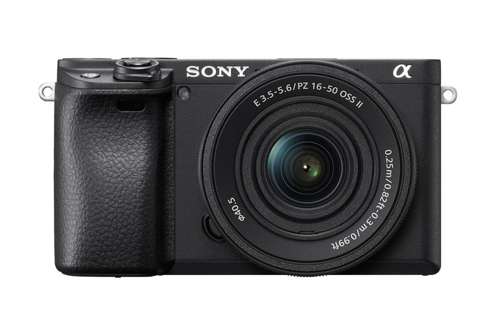 Systemkamera APS-C 24,2 MP 4K mit 16-50 mm Objektiv, Schwarz