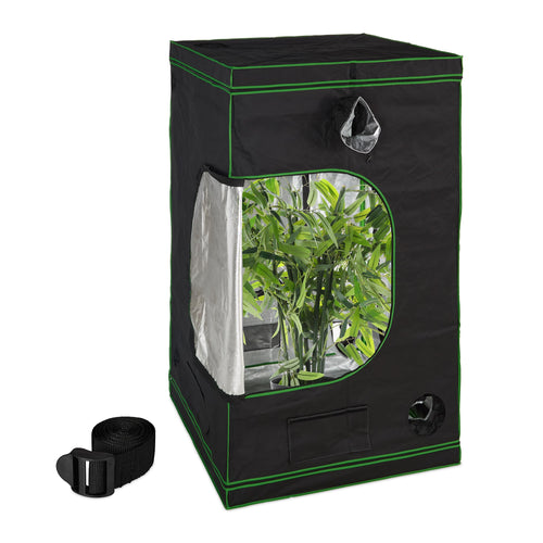 Growzelt Indoor 200x120x120 cm 600D-Polyester lichtundurchlässig