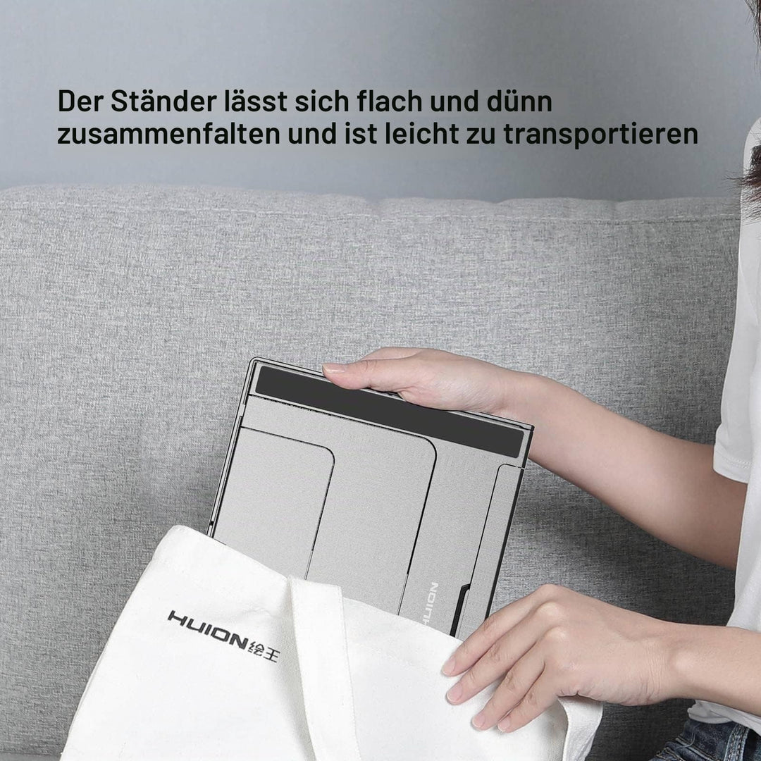 Tablet-Ständer faltbar Aluminium für Displays bis 13,3 Zoll - Bild 6