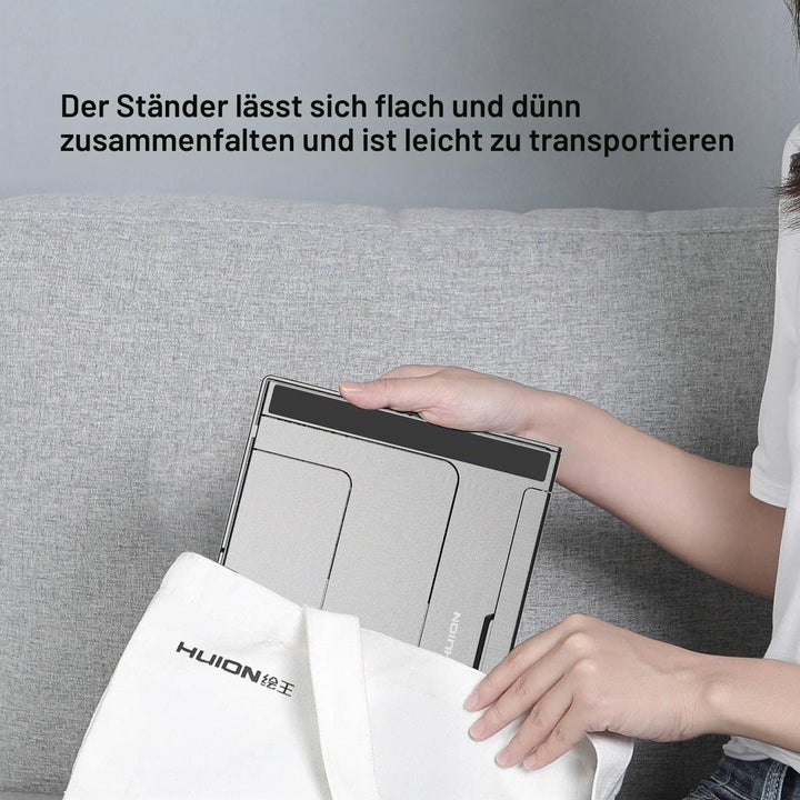 Tablet-Ständer faltbar Aluminium für Displays bis 13,3 Zoll - Bild 6