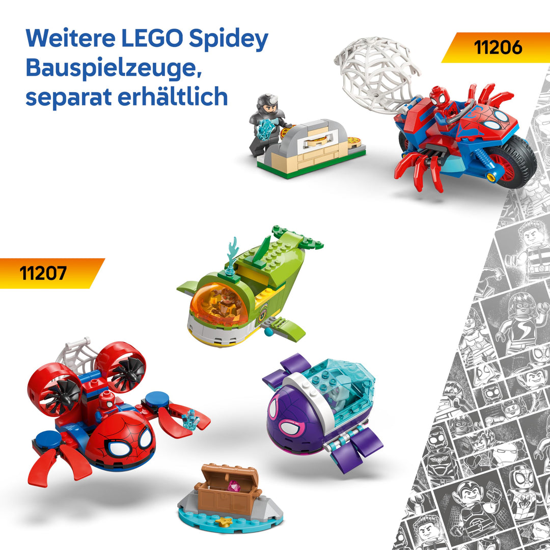 Piratenschiff Bauset Superhelden 4 Minifiguren 201 Teile ab 4 Jahre - Bild 7