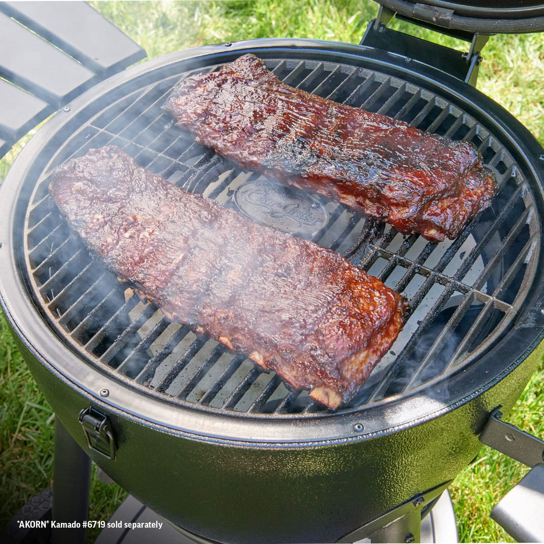 Keramik-Räucherstein Kamado Grill Deflektorplatte 38 cm Cordierit - Bild 4