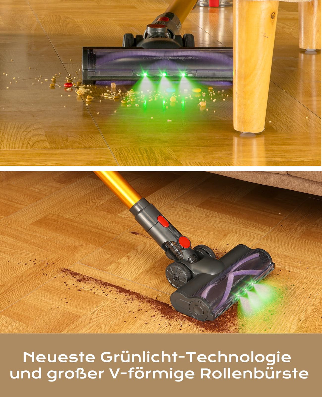 Akku-Staubsauger kabellos 35 kPa 6-in-1 mit HEPA-Filter - Bild 4