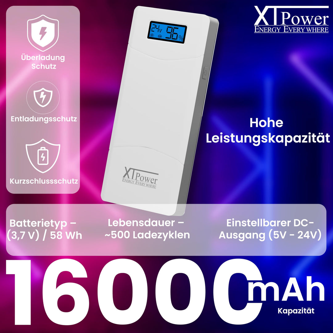 Powerbank 15600mAh QC3.0 mit LCD-Display &amp; 65W DC-Ausgang für Laptop - Bild 5