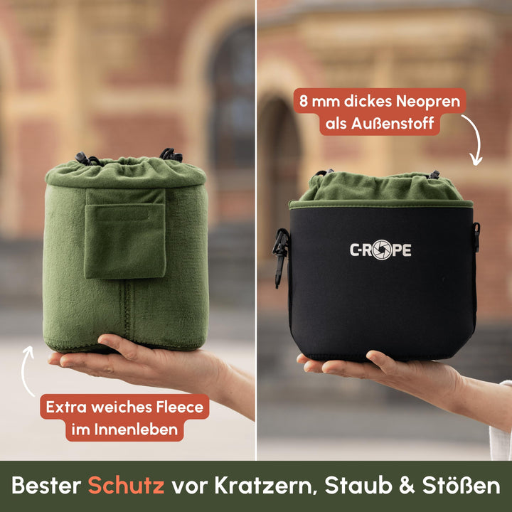 Kamerabeutel Neopren 3er-Set S/M/L mit Fleece-Fütterung - Bild 3