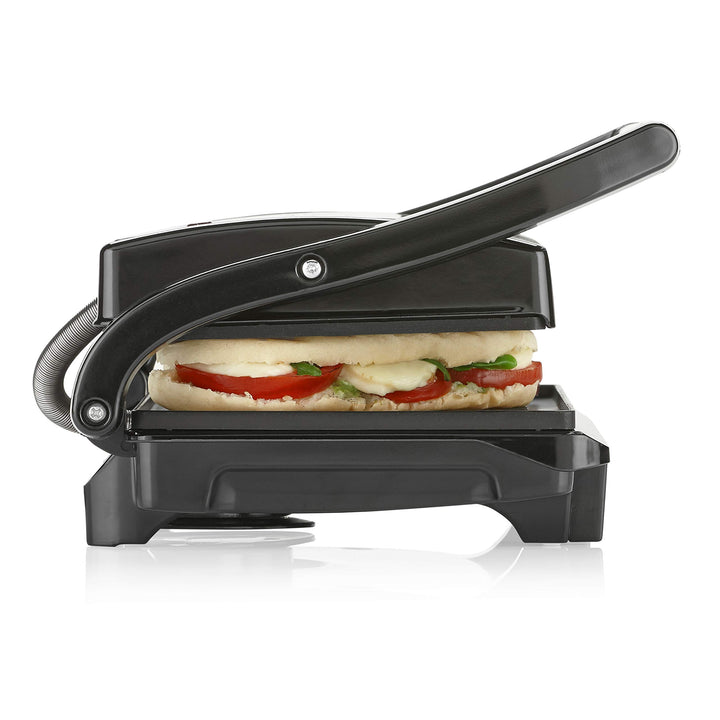 Kontaktgrill Antihaft 22,5x14 cm 700W für Camping und Küche - Bild 5