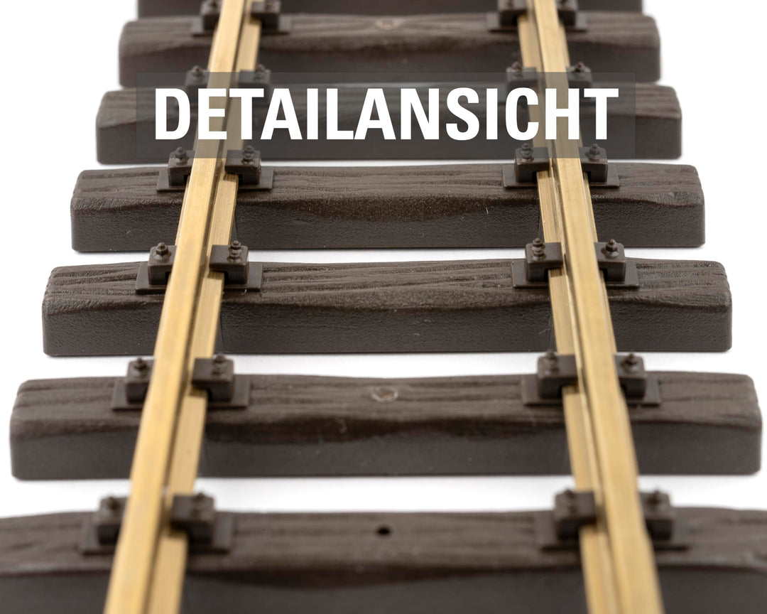 Gartenbahn Kreuzung Spur G 30° Messing-Schienen für Innen &amp; Aussen - Bild 5