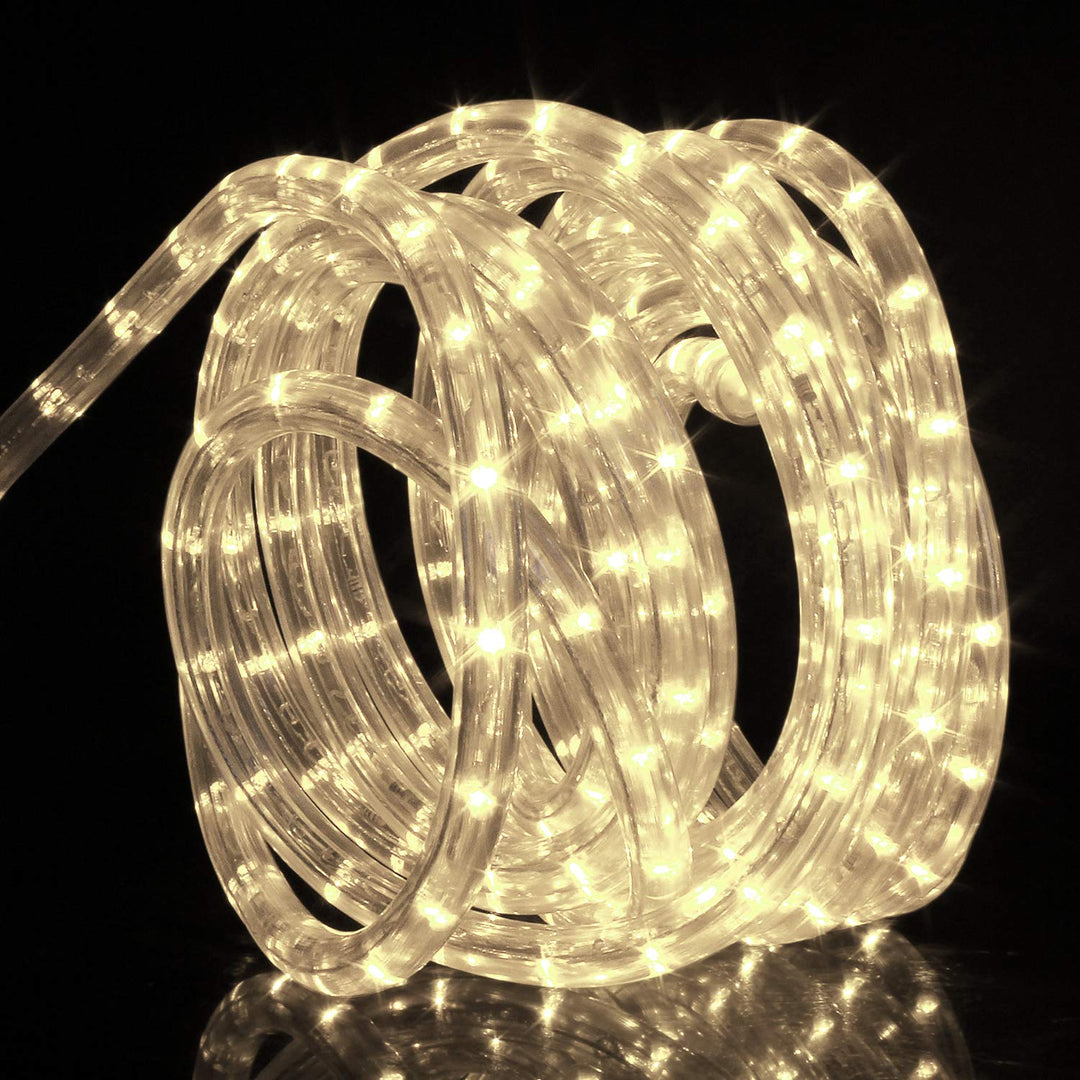 LED Lichterschlauch Aussen 14m Warmweiss IP65 504 LEDs