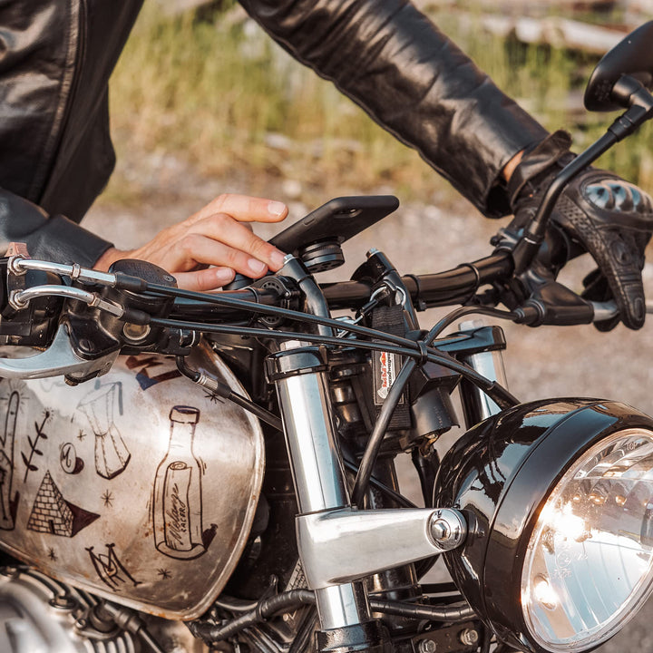 Motorrad Handyhalterung iPhone 12 Pro Max wasserdicht mit Case - Bild 6
