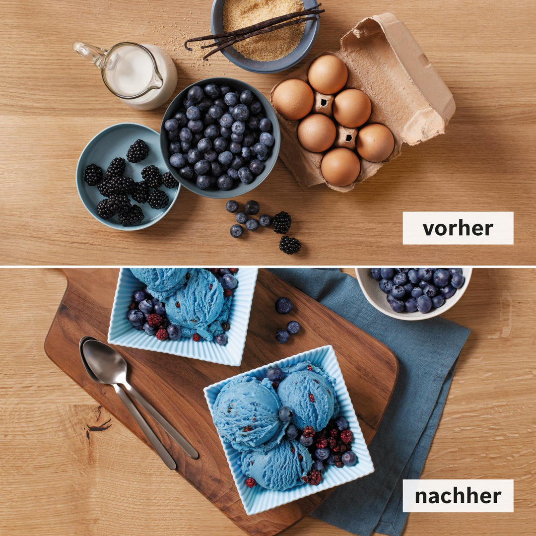 Eisbereiter-Aufsatz 550ml für Küchenmaschine Serie 8 &amp; OptiMUM - Bild 5