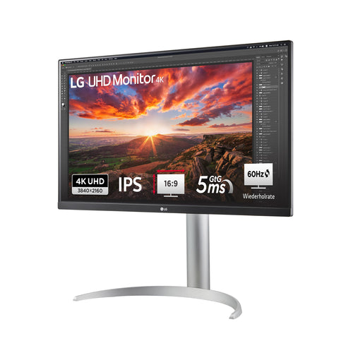 4K UHD IPS Monitor 27 Zoll DisplayHDR 400 95% DCI-P3 weiss