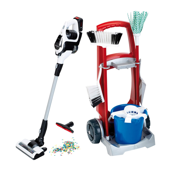Kinder-Putzwagen mit Staubsauger Bosch Unlimited Set ab 3 Jahren