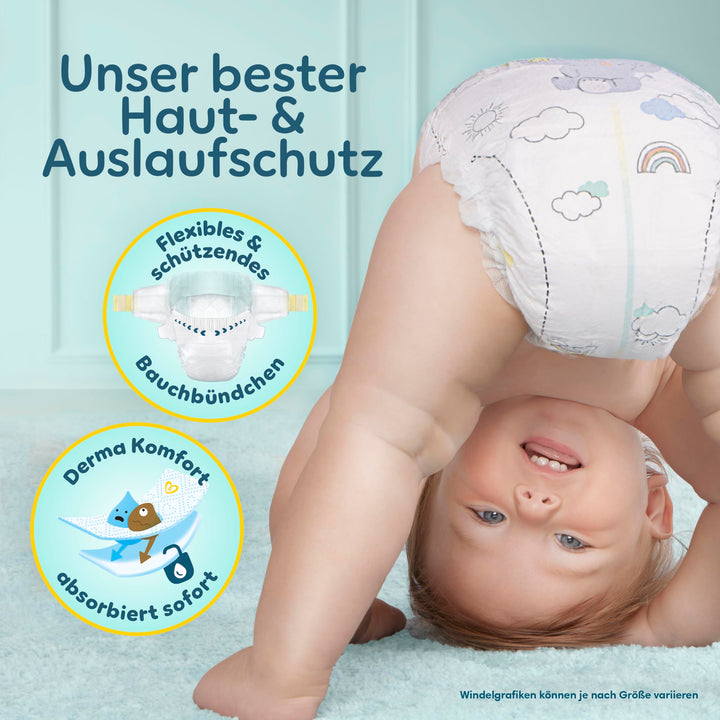 Windeln Grösse 3 (6–10 kg) ultra-weich 210 Stück mit Urin-Indikator - Bild 3