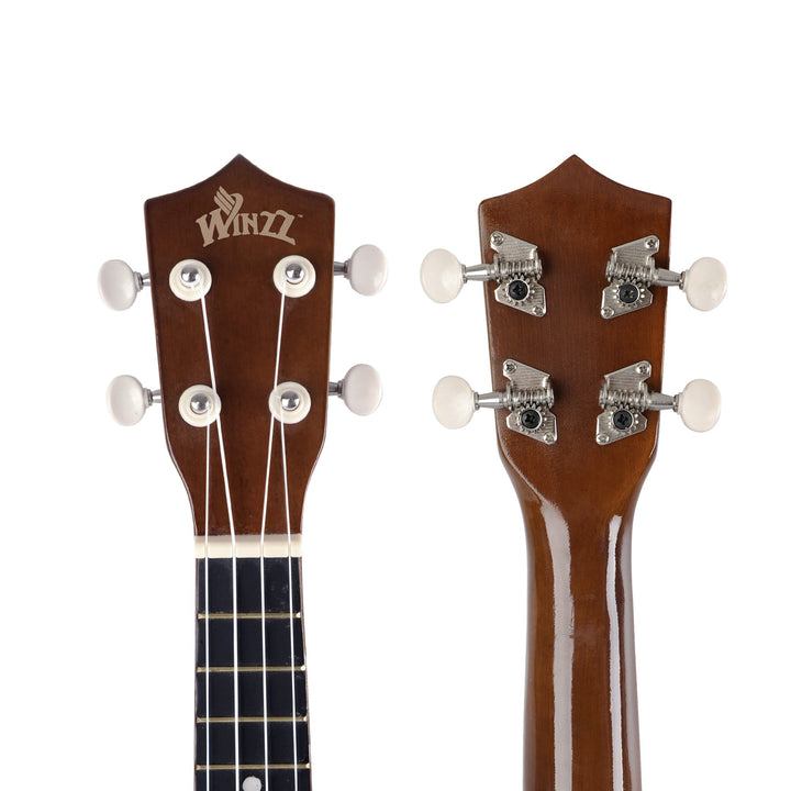 Sopran Ukulele Starter Set Lindenholz mit 9-teiligem Zubehör