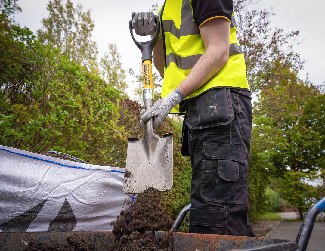 Micro-Spaten quadratisch 685 mm kompakt für Gartenarbeit - Bild 6