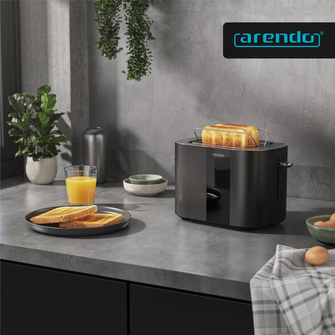 Toaster 2 Scheiben Edelstahl Touchscreen 6 Bräunungsgrade 800W - Bild 6