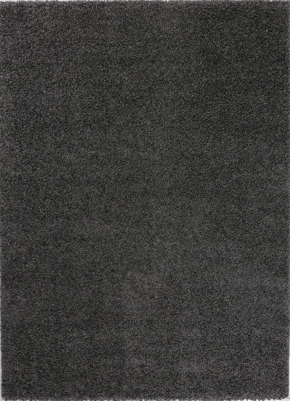 Shaggy Hochflor Teppich Anthrazit 140x200 cm Polypropylen - Bild 7