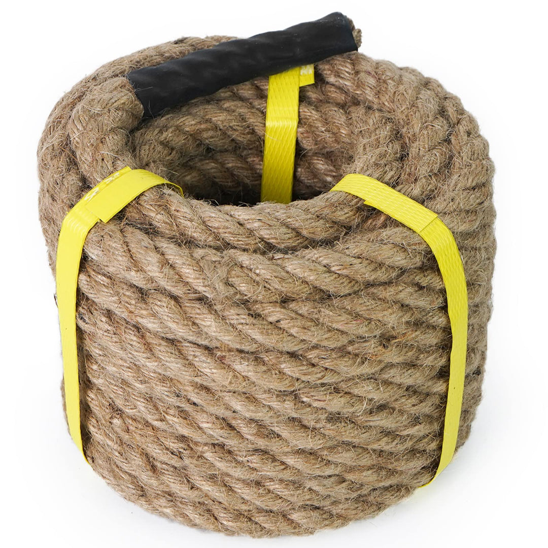 Juteseil 30m gedreht 40mm Durchmesser für Garten und Deko