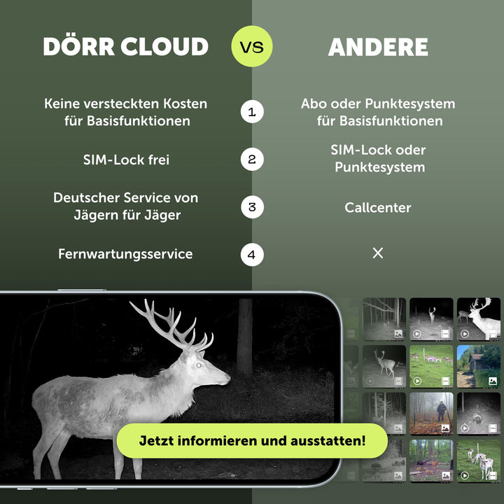 Wildkamera 4G LTE mit App und Cloud 12MP Full HD Camouflage - Bild 4