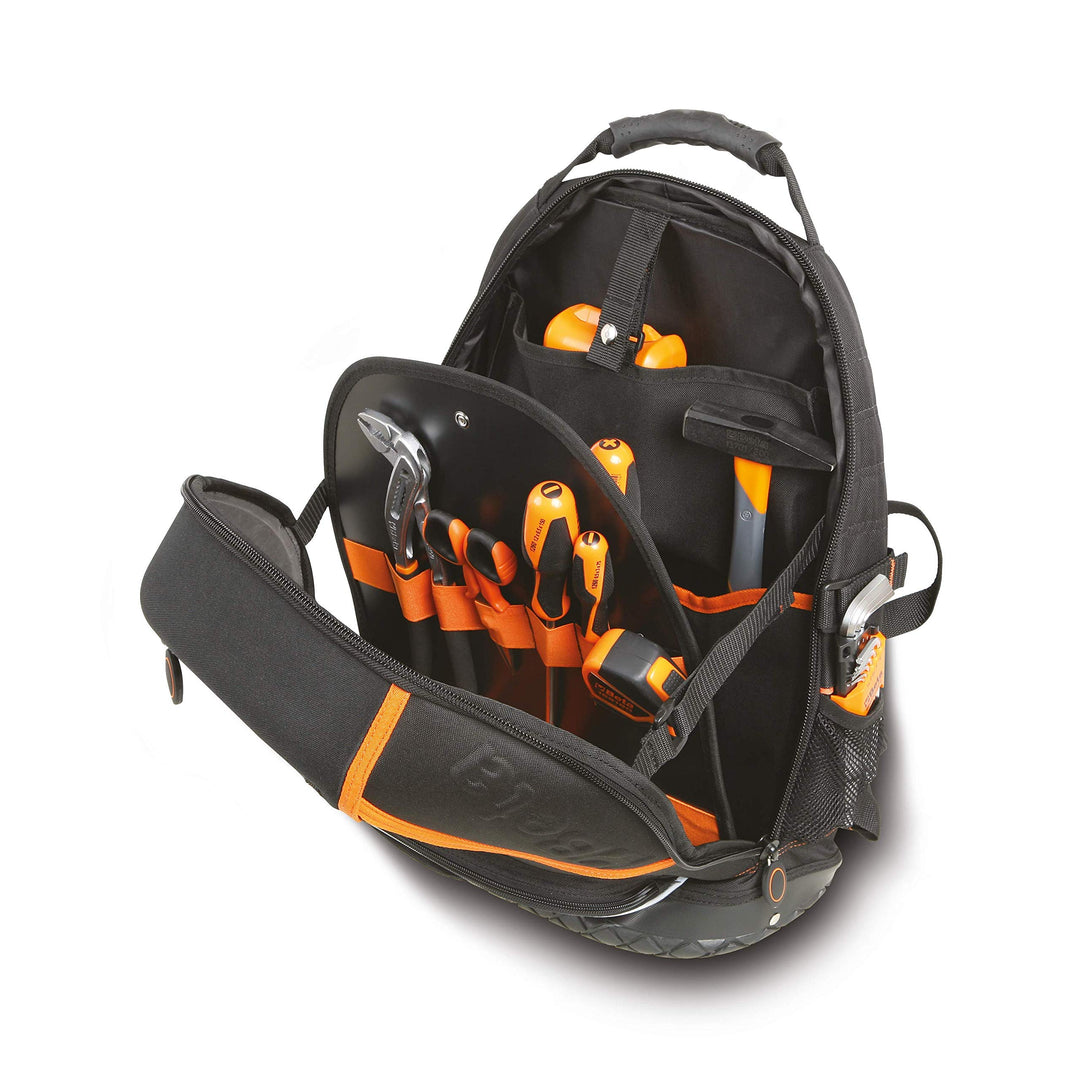 Werkzeugrucksack Hightech-Gewebe leer mit Werkzeugpaneel 50x40x18cm - Bild 2