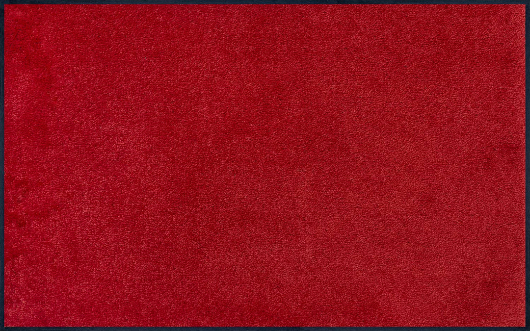 Fussmatte Nylonflor rutschfest 75x120 cm rot für Innenbereich