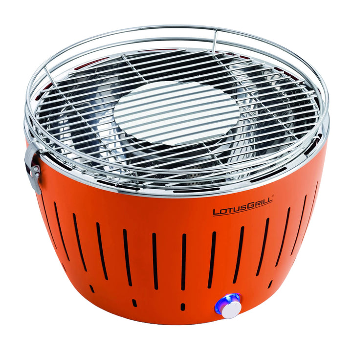 Holzkohlegrill raucharm mit USB 34cm für Balkon &amp; Camping - Bild 2