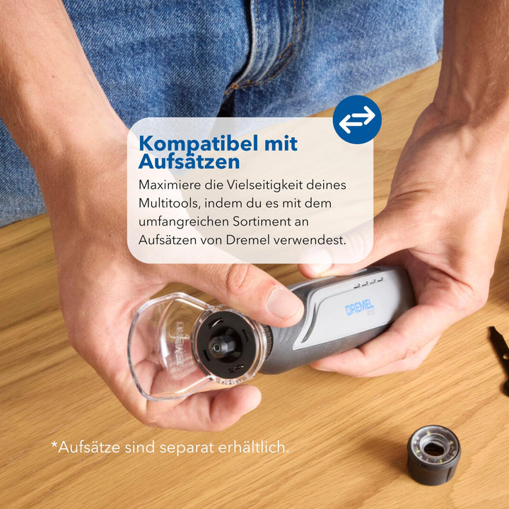 Akku-Multifunktionswerkzeug bürstenlos 7,2V USB-C Set mit LED - Bild 5
