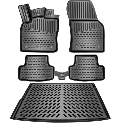 Gummimatten & Kofferraumwanne Set VW Golf 8 Kombi 3D TPE