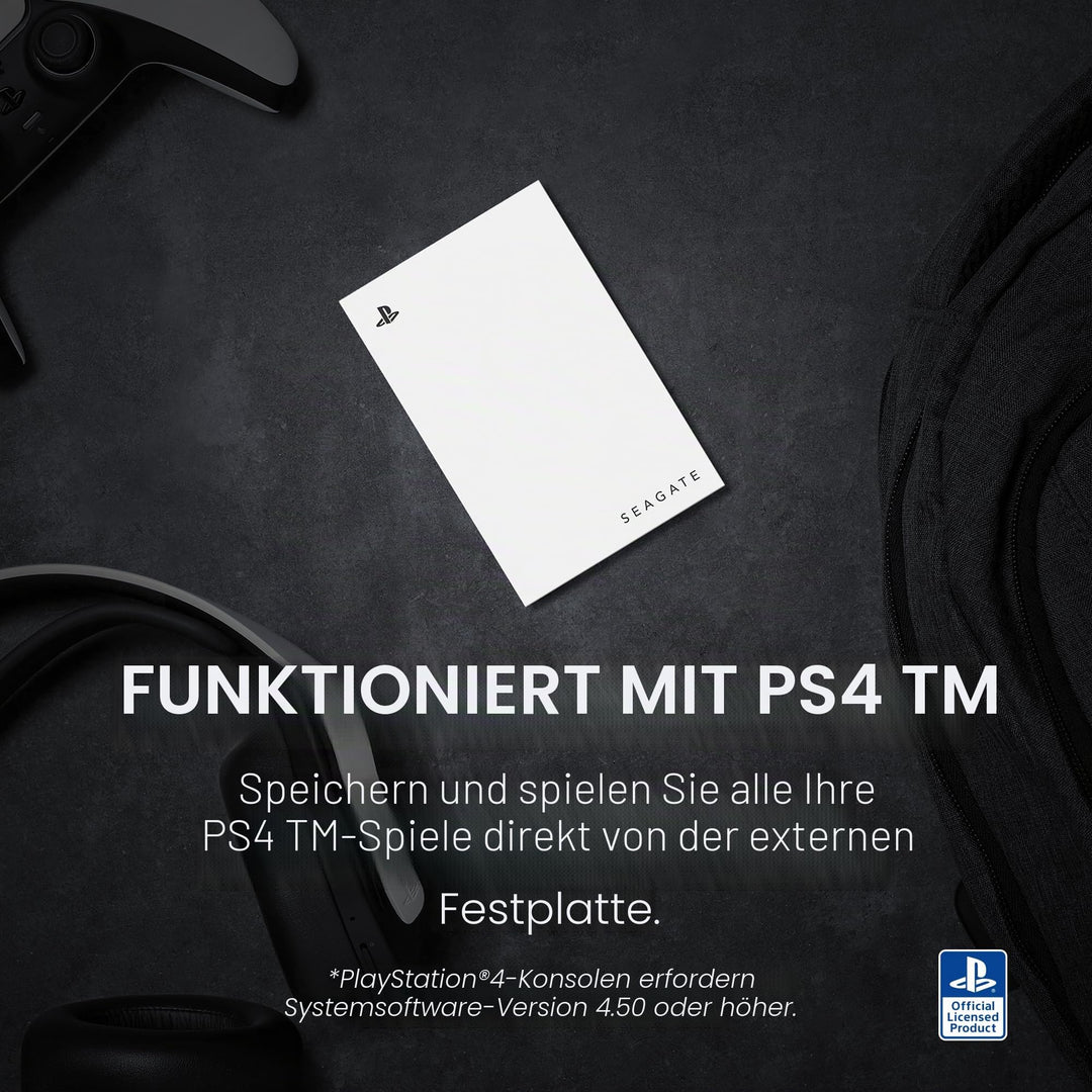 Externe Festplatte 5TB fuer PS4 und PS5 USB 3.0 weiss - Bild 9