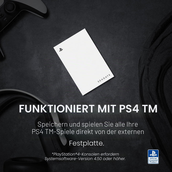 Externe Festplatte 5TB fuer PS4 und PS5 USB 3.0 weiss - Bild 9