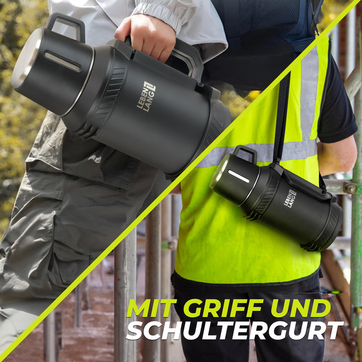 Thermosflasche 2,5 Liter Edelstahl mit Becher und Teesieb 24h - Bild 4