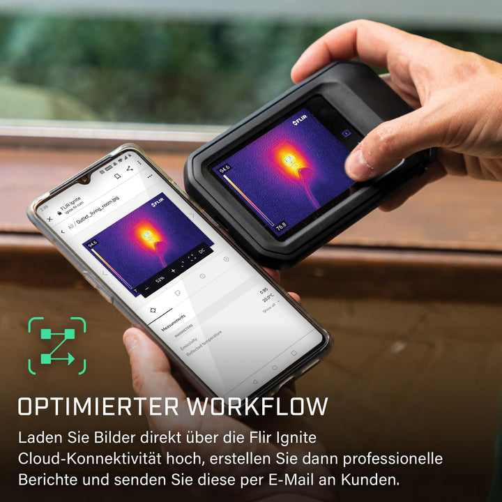 Wärmebildkamera FLIR C5 kompakt WLAN 160x120 für Inspektionen - Bild 5