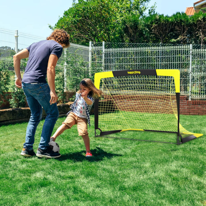 Fussballtor Pop-Up faltbar 213x152x152 cm für Garten und Park - Bild 2