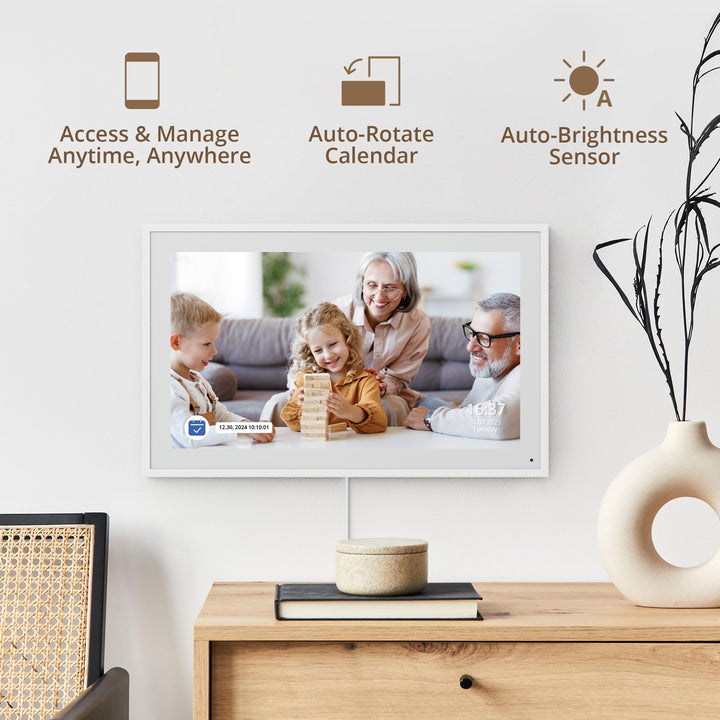 Digitaler Wandkalender 15,6 Zoll Touchscreen Familienplaner 32GB - Bild 6