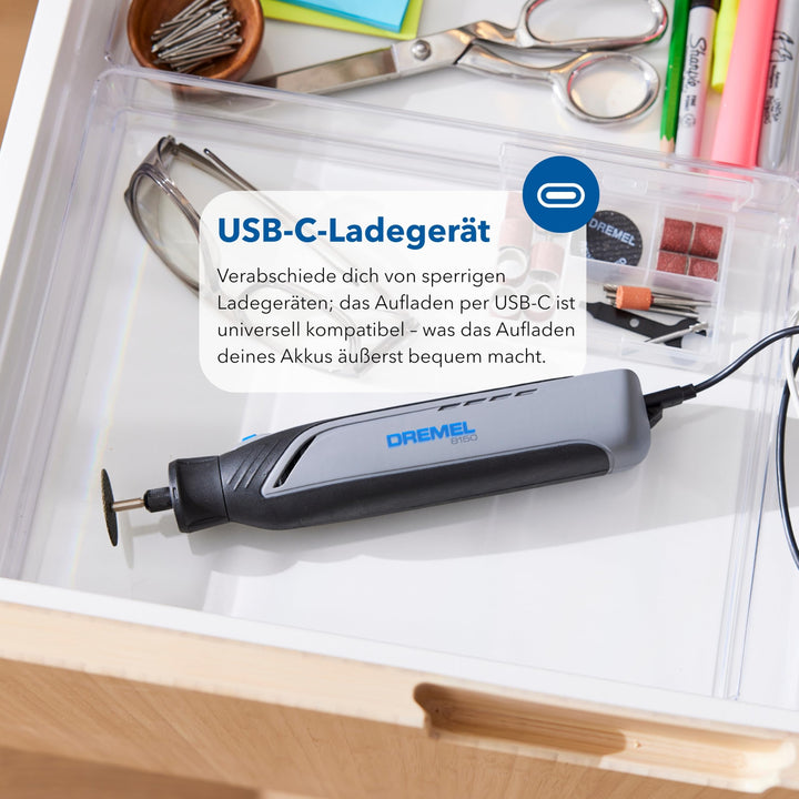 Akku-Multifunktionswerkzeug bürstenlos 7,2V USB-C Set mit LED - Bild 4