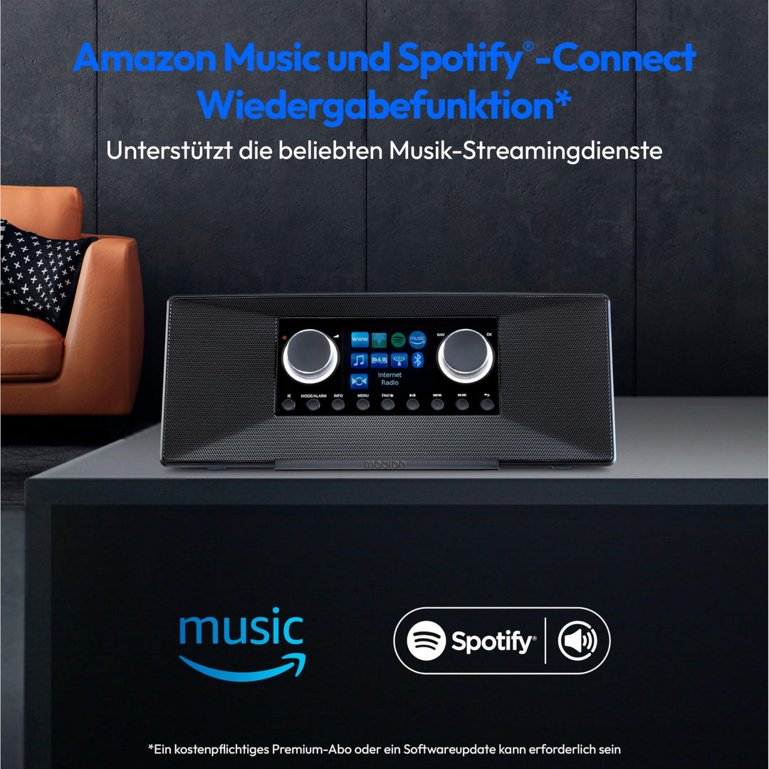 Internetradio DAB+ WLAN mit Spotify Connect und Amazon Music - Bild 4