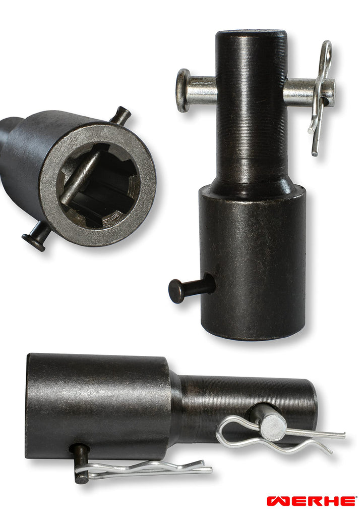 Pfahlbohrer Doppelwendel Stahl 200 mm für Stihl BT 106–131 - Bild 4