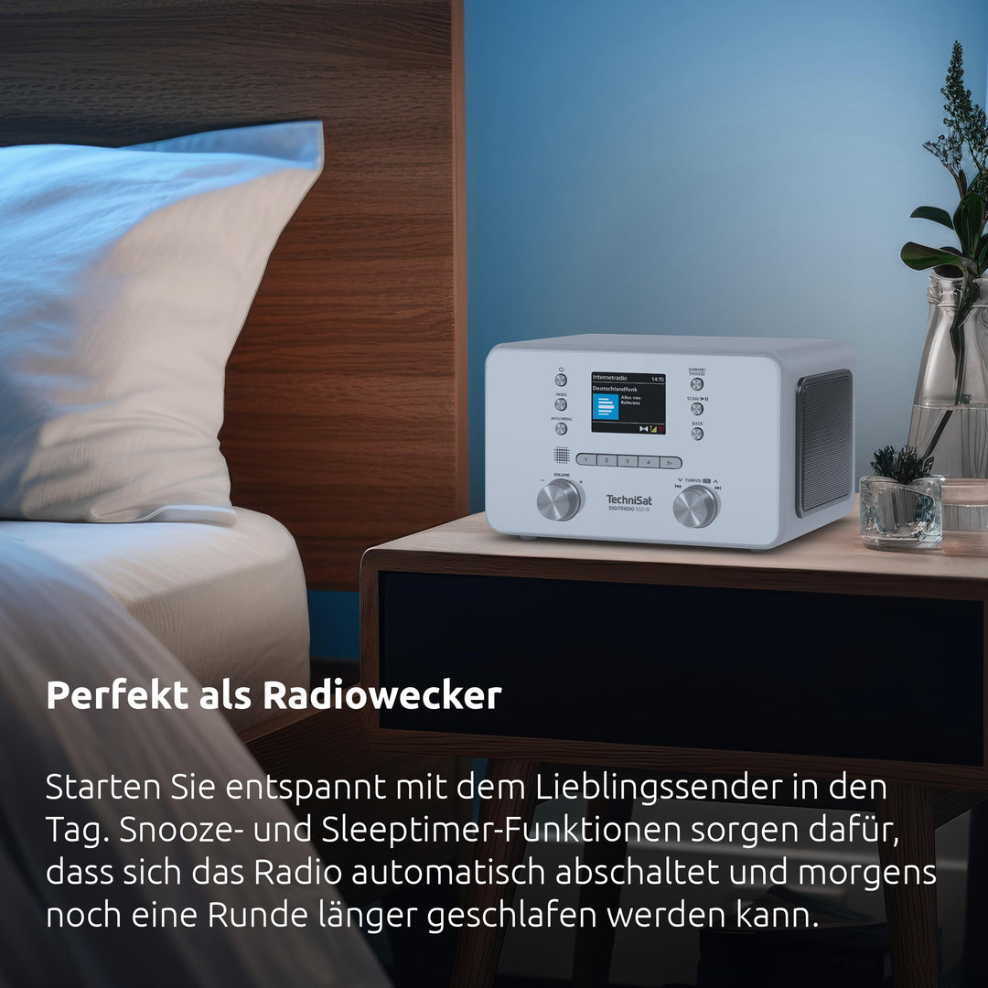 Internetradio DAB+ mit Bluetooth 10 Watt Stereo Weckfunktion - Bild 8