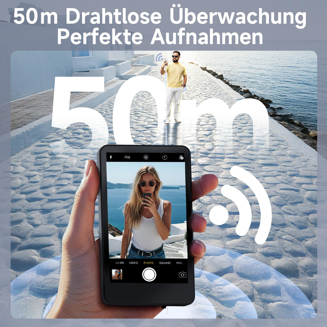 Selfie-Monitor fuer Smartphone kabellos mit Lautsprecher 4K Solo-Creator - Bild 5