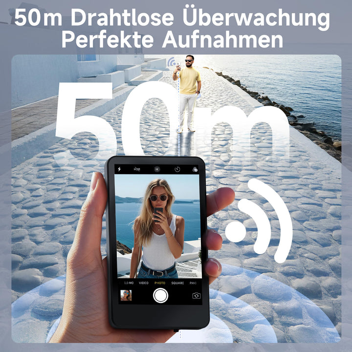Selfie-Monitor fuer Smartphone kabellos mit Lautsprecher 4K Solo-Creator - Bild 5