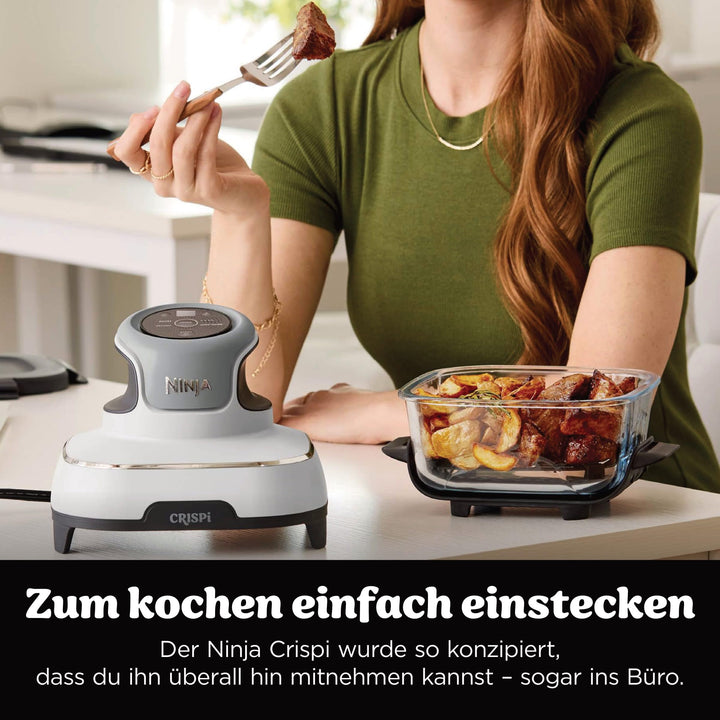 Heissluftfritteuse tragbar 3,8 l + 1,4 l Glas mit Tasche - Bild 12