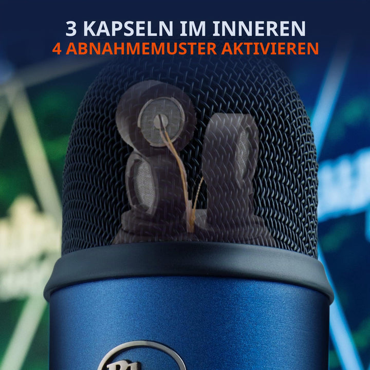 USB-Kondensatormikrofon mit 4 Richtcharakteristiken fuer Streaming - Bild 4
