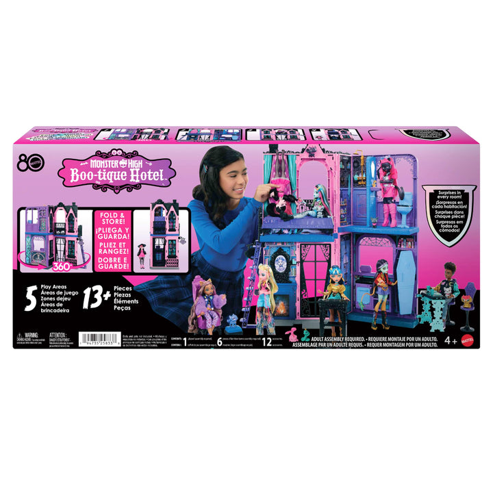 Puppenhaus Monster High Boo-tique Hotel 5 Spielbereiche klappbar - Bild 7