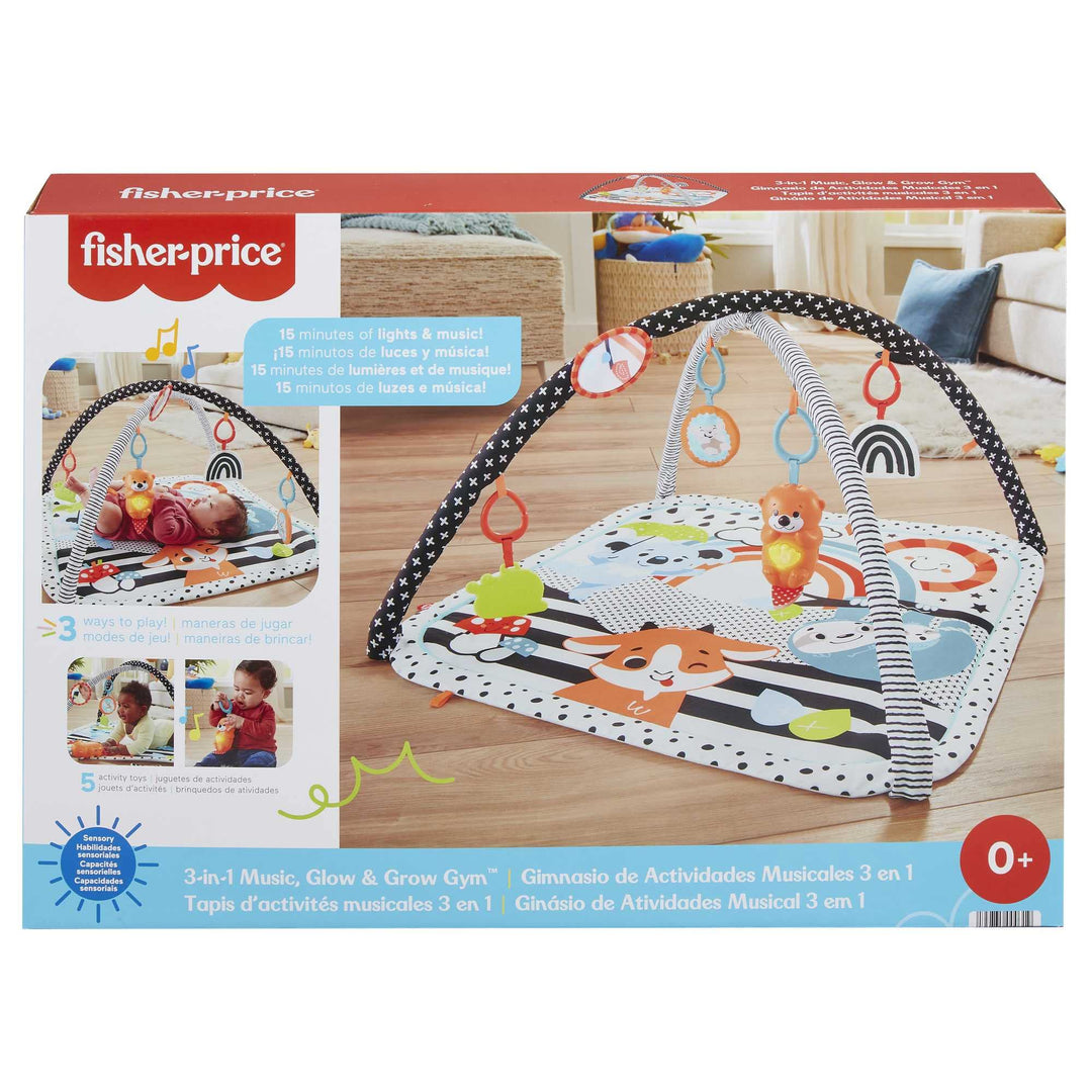 Krabbeldecke mit Spielbogen Musik Licht 3-in-1 ab Geburt - Bild 6