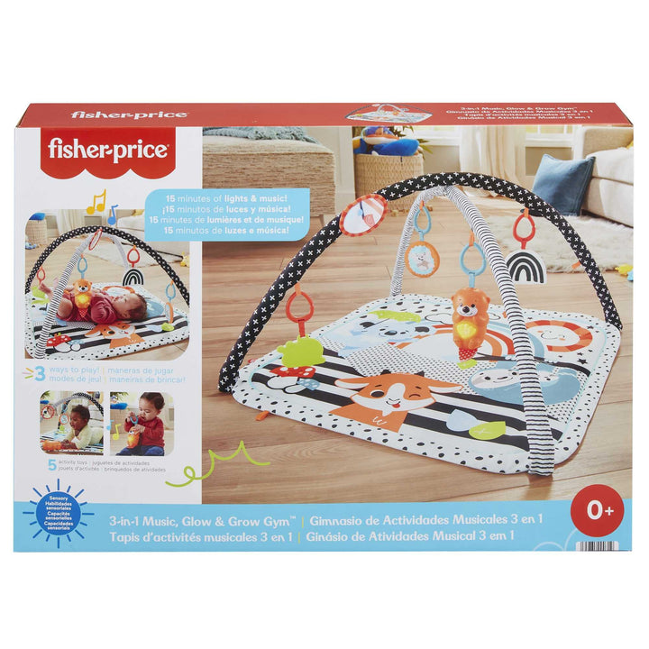 Krabbeldecke mit Spielbogen Musik Licht 3-in-1 ab Geburt - Bild 6