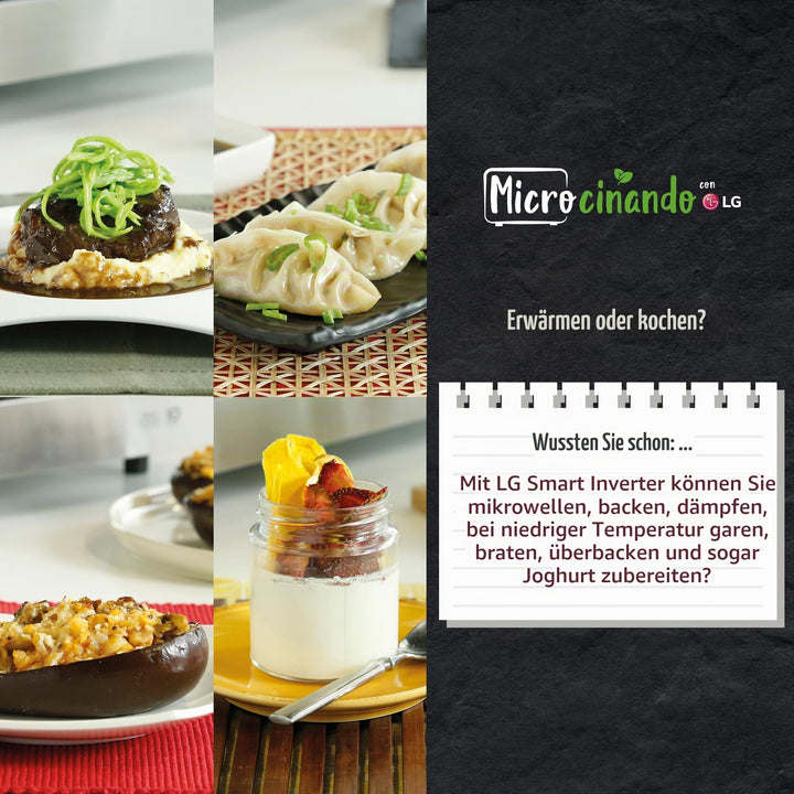 Mikrowelle 4-in-1 mit Umluft und Grill 39 l Edelstahl - Bild 9