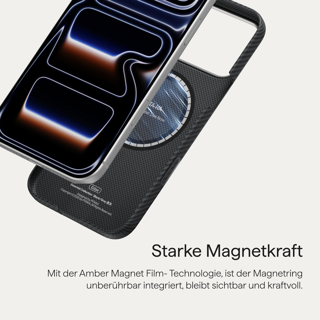iPhone 17 Pro Max Hülle Aramidfaser 0,9mm ultradünn MagSafe-kompatibel - Bild 6