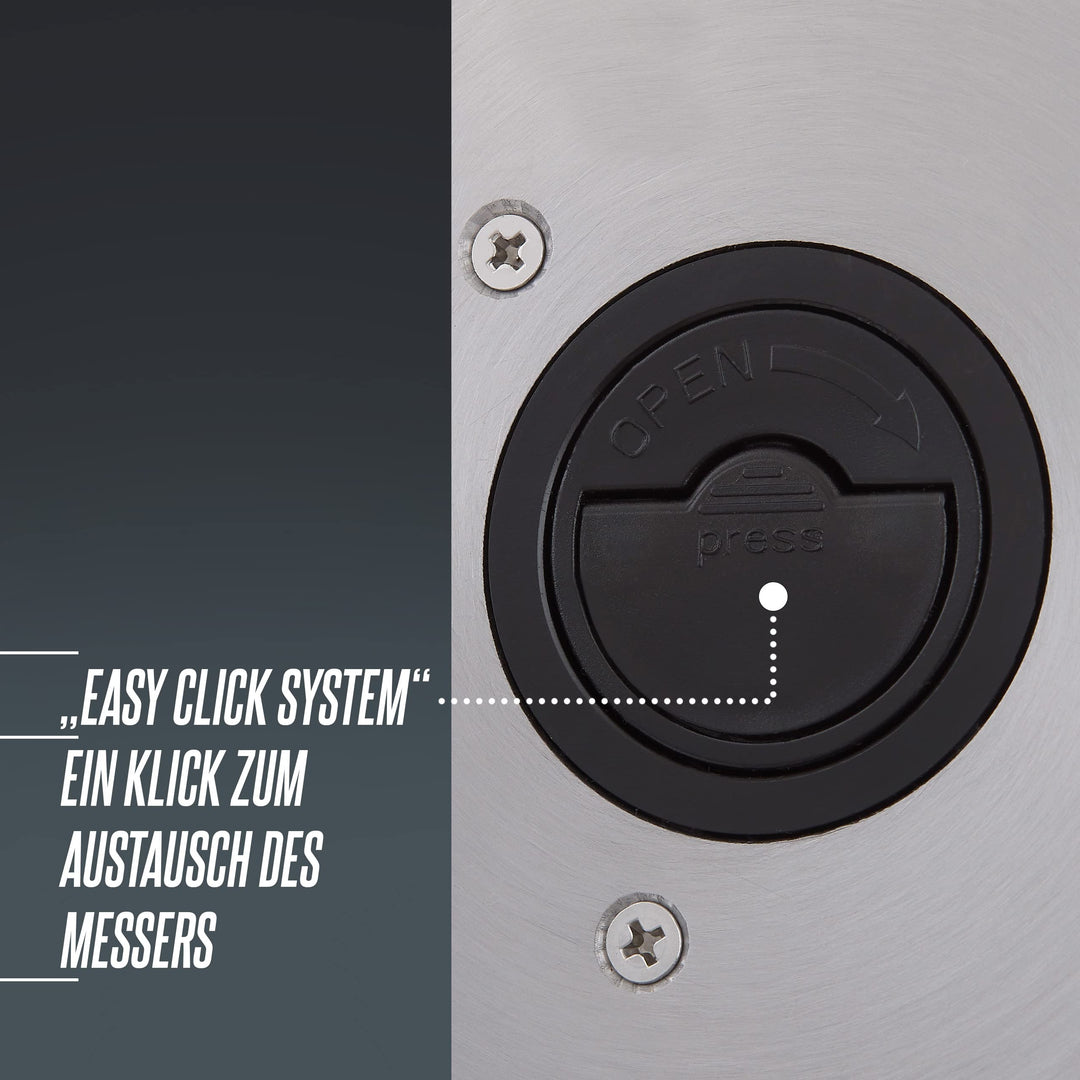 Elektrischer Allesschneider Edelstahl 200W mit Ø19cm Rundmesser - Bild 5