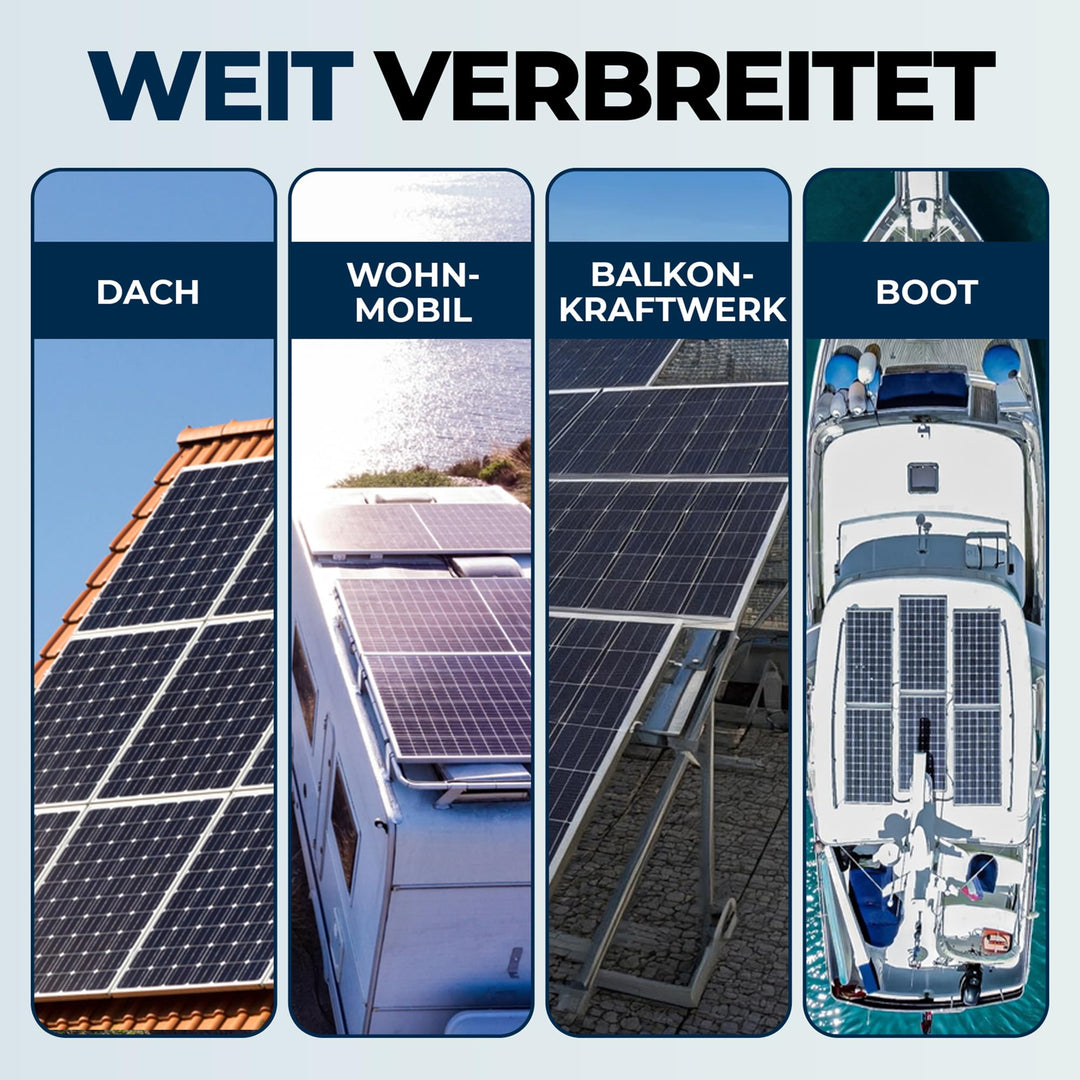 Solarmodul Halterung Flachdach Aluminium AL6005 verstellbar 30-35mm - Bild 5