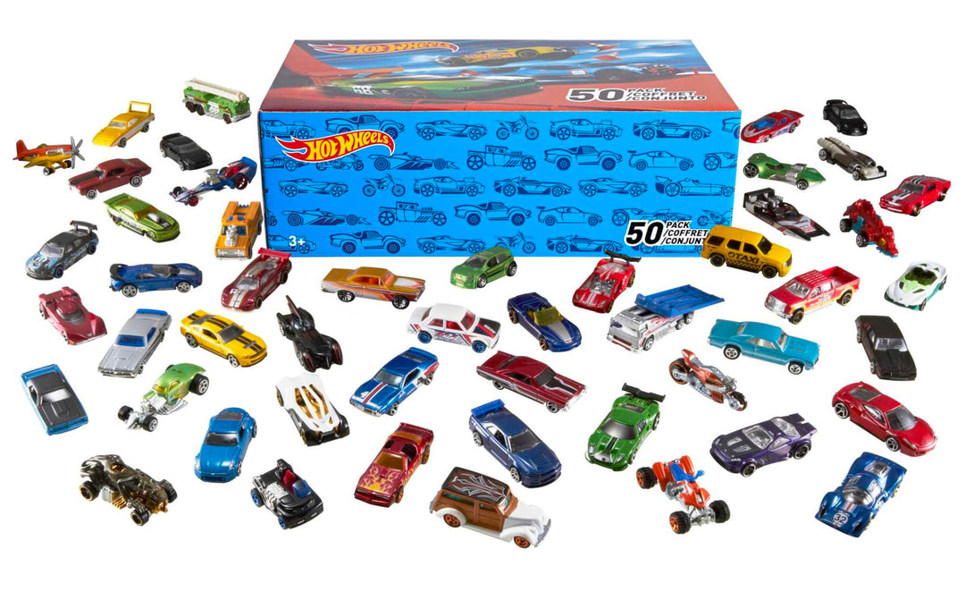 Spielzeugauto Set 50-teilig Masstab 1:64 ab 3 Jahre